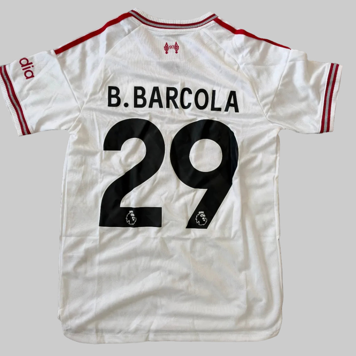 Tricou Liverpool Away 26/27 Player Version Gakpo, Barcola