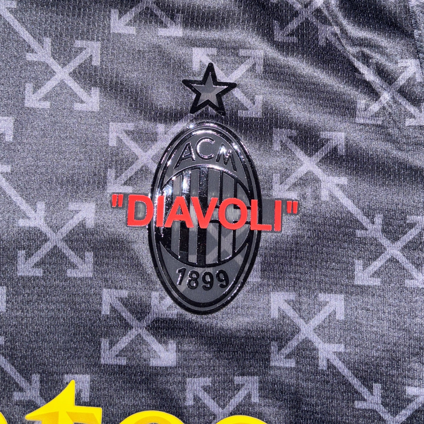 Tricou AC Milan x OFF WHITE Rafa Leao/Dreamers