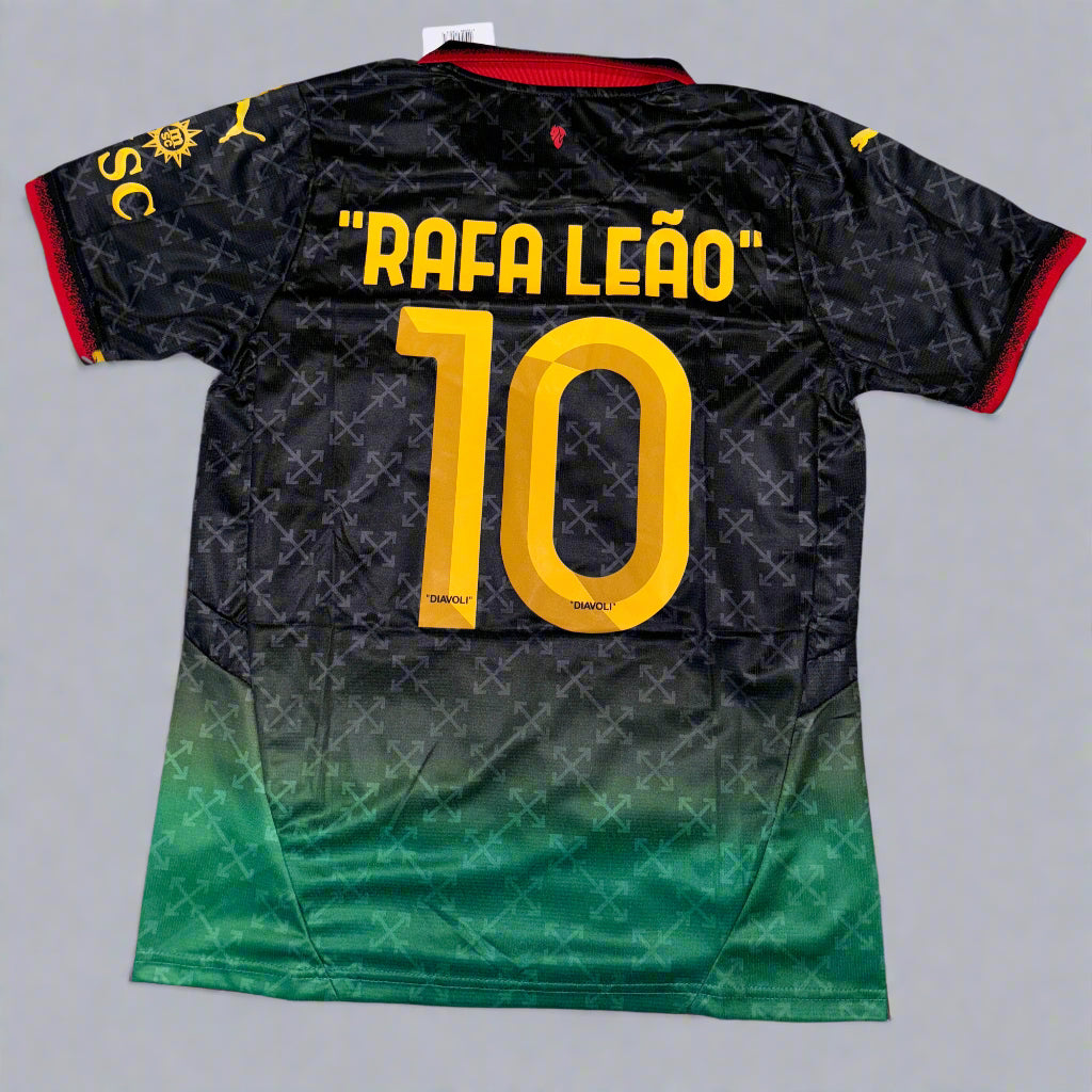 Tricou AC Milan x OFF WHITE Rafa Leao/Dreamers