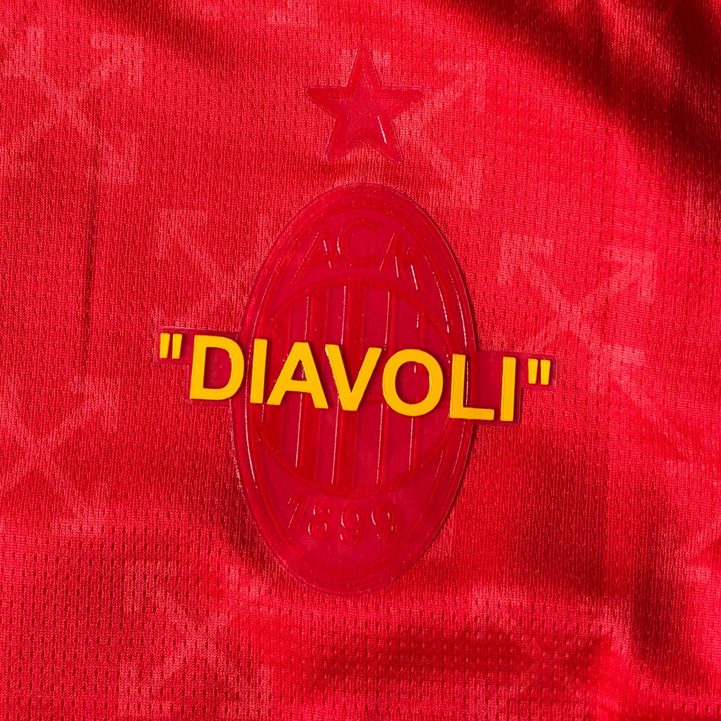 Tricou AC MILAN x OFF WHITE Red RAFA LEAO
