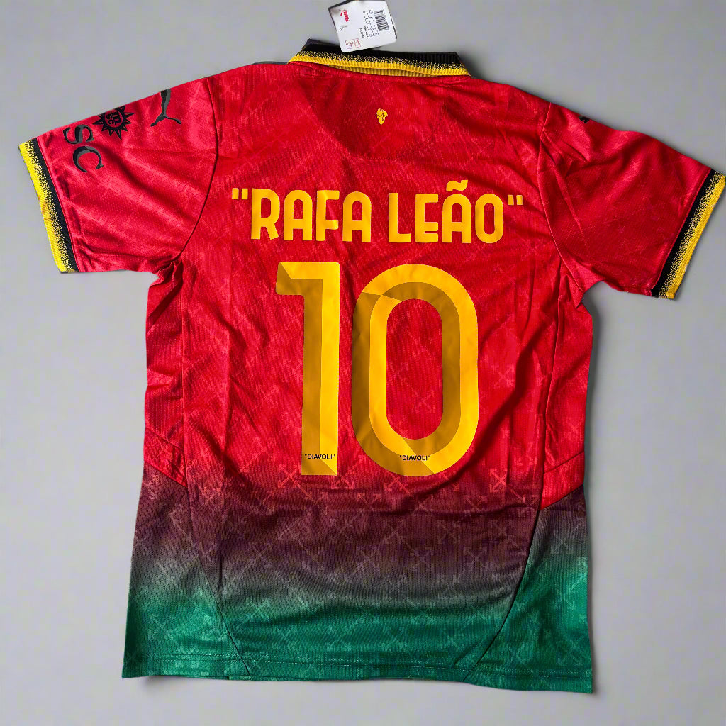 Tricou AC MILAN x OFF WHITE Red RAFA LEAO