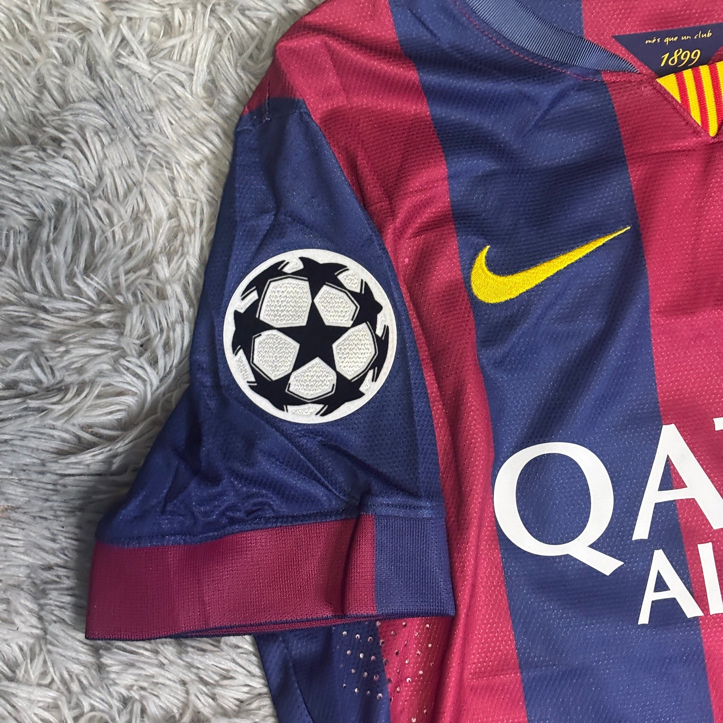 Tricou Barcelona 14/15 Retro Home Neymar Jr.