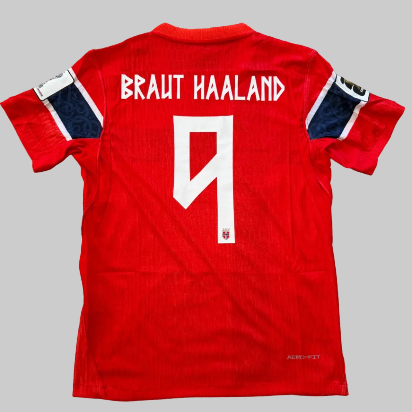 Tricou Norvegia Home WorldCup 2026 Haaland Player Version