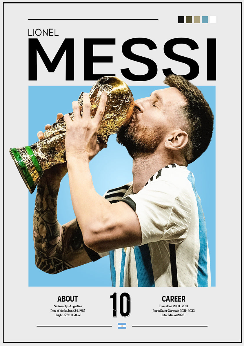 Poster MESSI A3