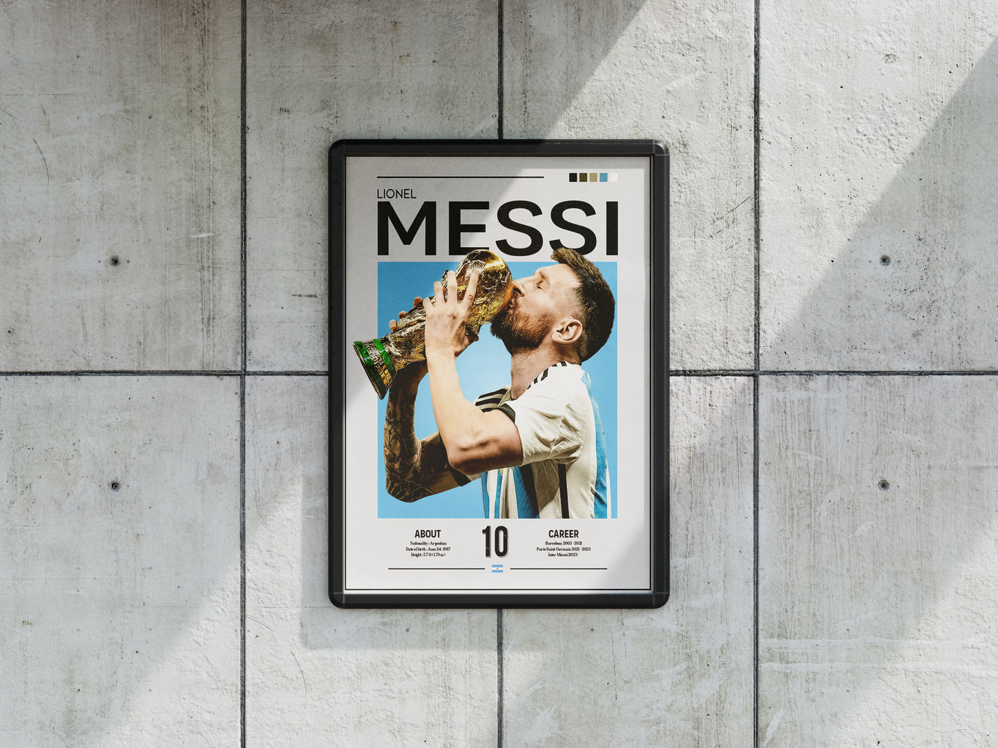 Poster MESSI A3