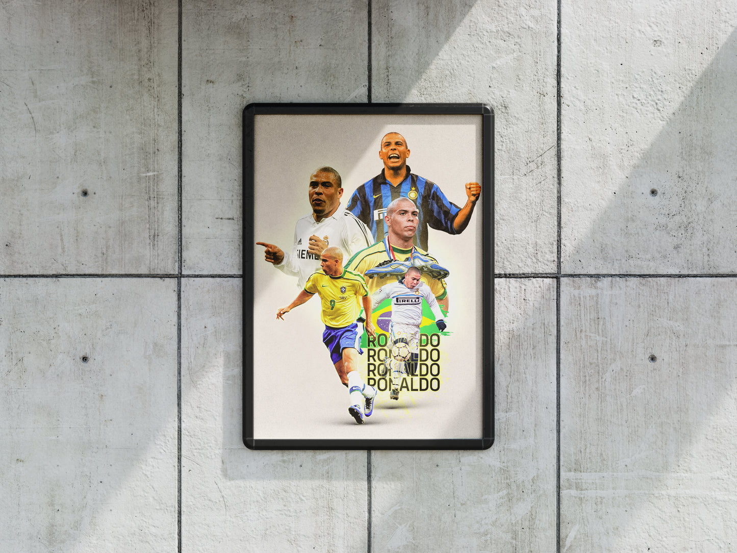 Poster RONALDO NAZARIO A3