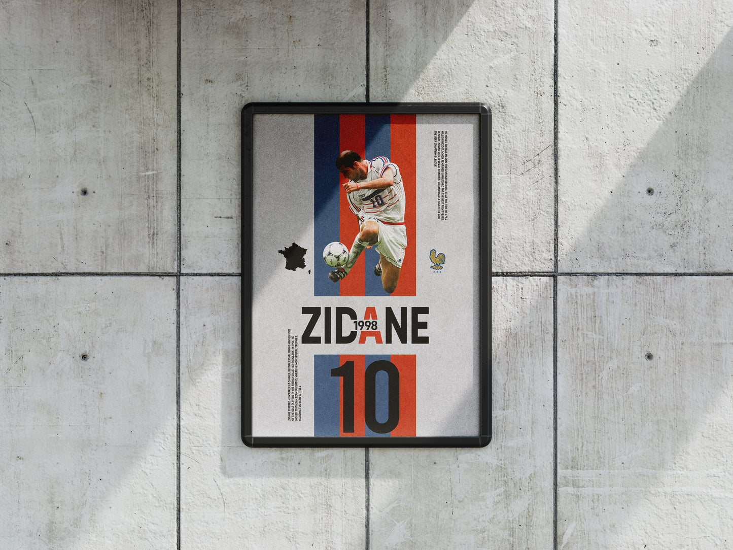 Poster Zidane A3