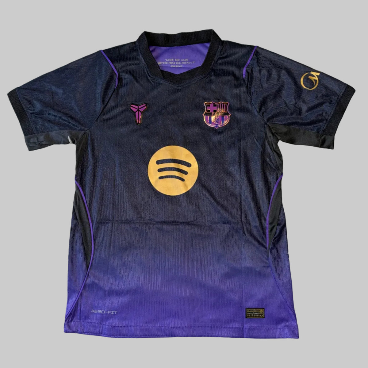 Tricou Barcelona Away 26/27 FONT UCL Player Version Lamine Yamal, Pedri, Raphinia, Fermin, Adeyemi, Rodri