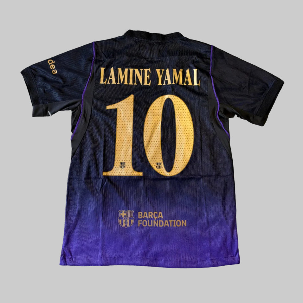 Pedr Tricou Barcelona Away 26/27 FONT UCL Player Version Lamine Yamal, Pedr ...