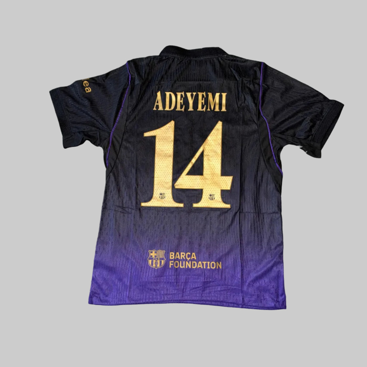 Tricou Barcelona Away 26/27 FONT UCL Player Version Lamine Yamal, Pedri, Raphinia, Fermin, Adeyemi, Rodri