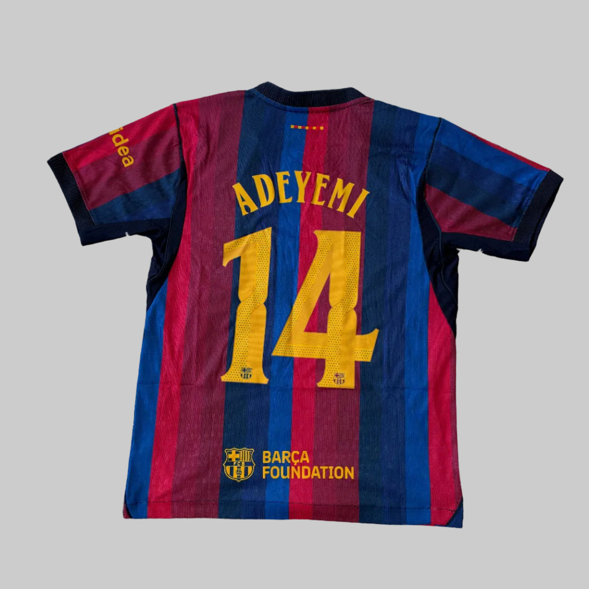 Tricou Barcelona Home 26/27 FONT UCL Player Version Lamine Yamal, Pedri, Raphinia, Fermin, Adeyemi