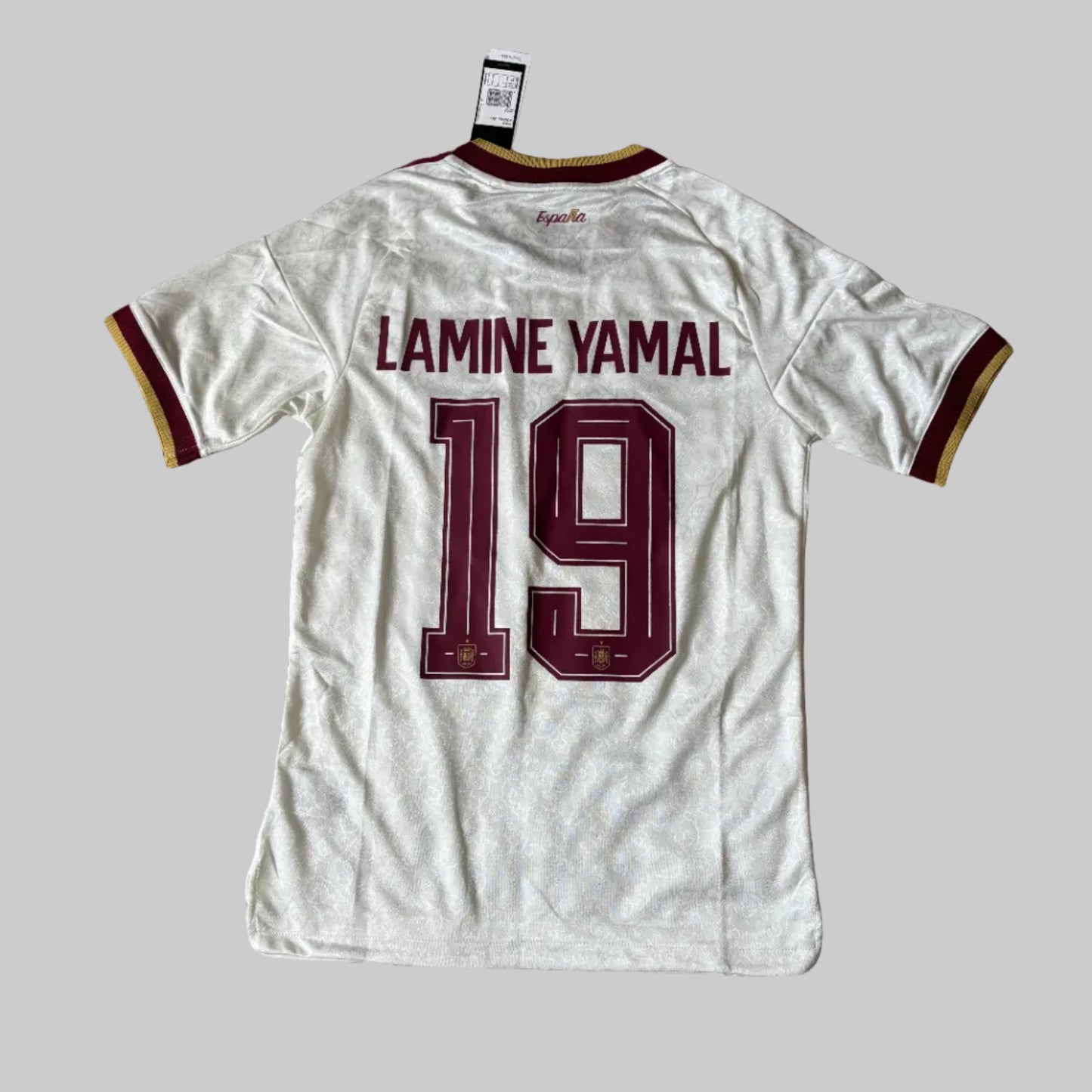 Tricou Spania Away WorldCUP 2026 Player Version: Lamine Yamal, Pedri