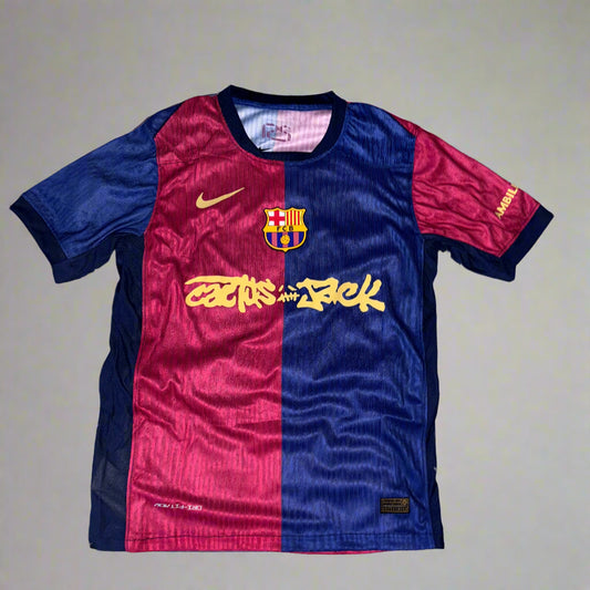 Tricou Barcelona Home x Travis Scott Lamine Yamal