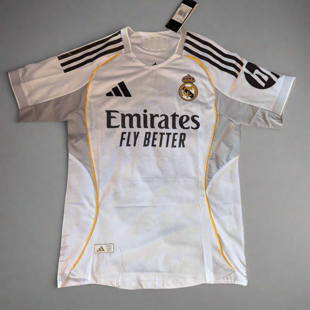 Tricou Real Madrid Home 25/26 Mbappe, Vini Jr, Asencio, Trent