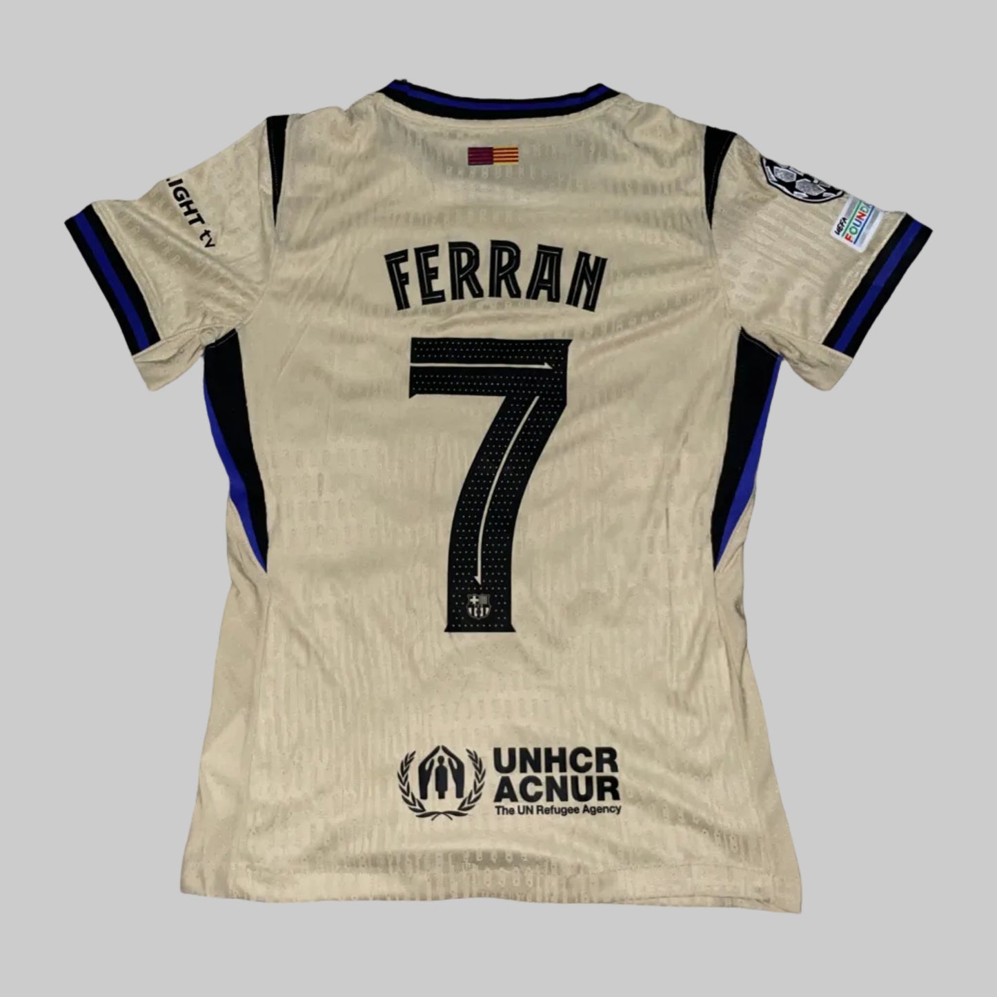 Tricou Barcelona Away 25/26 Player Version Ferran Torres