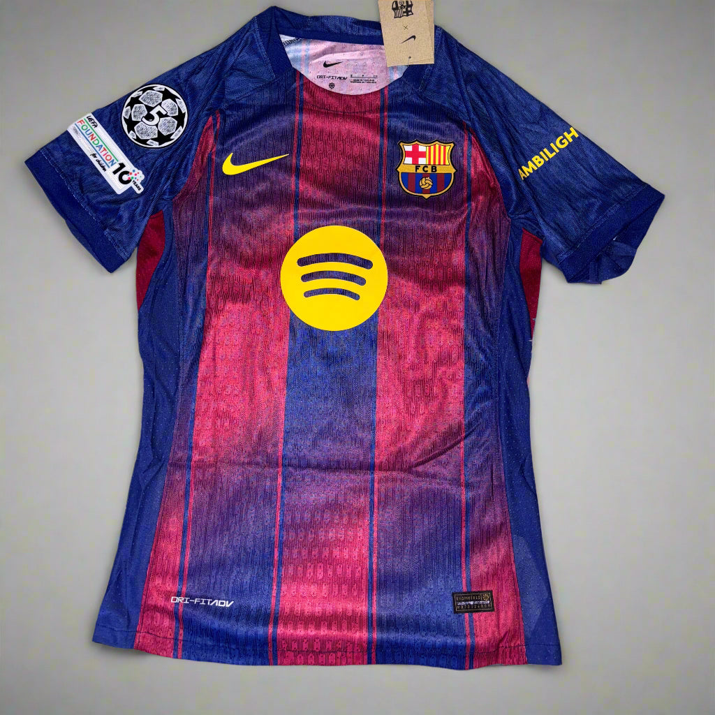 Tricou Barcelona 25/26 Home Lamine Yamal Player Version