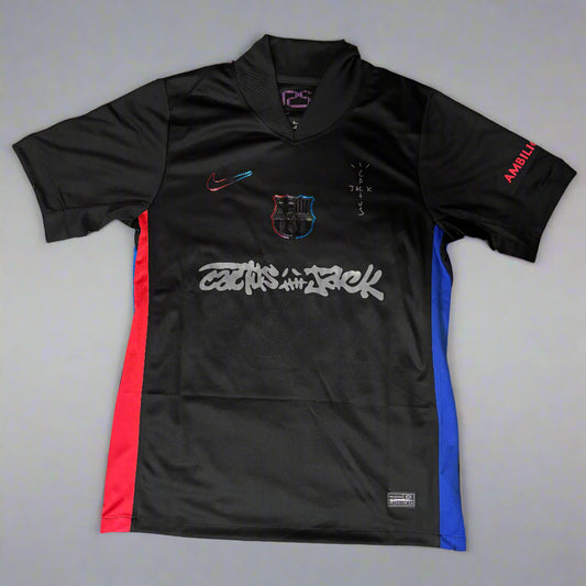 Tricou Barcelona Away x Travis Scott Lamine Yamal