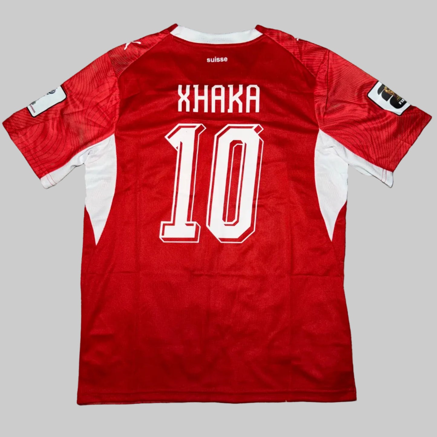 Tricou Elvetia Home WorldCUP 2026 Xhaka Fan Version