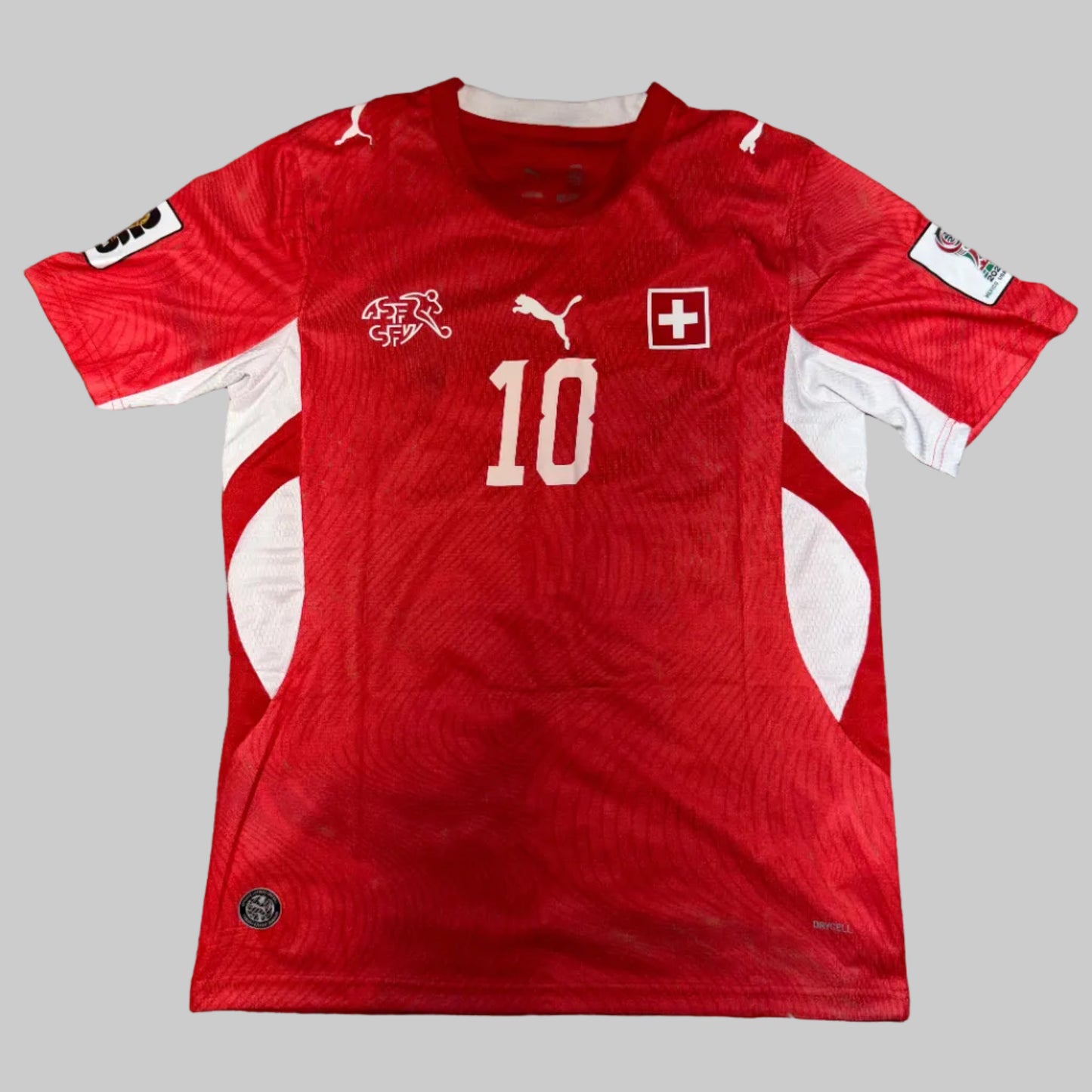 Tricou Elvetia Home WorldCUP 2026 Xhaka Fan Version