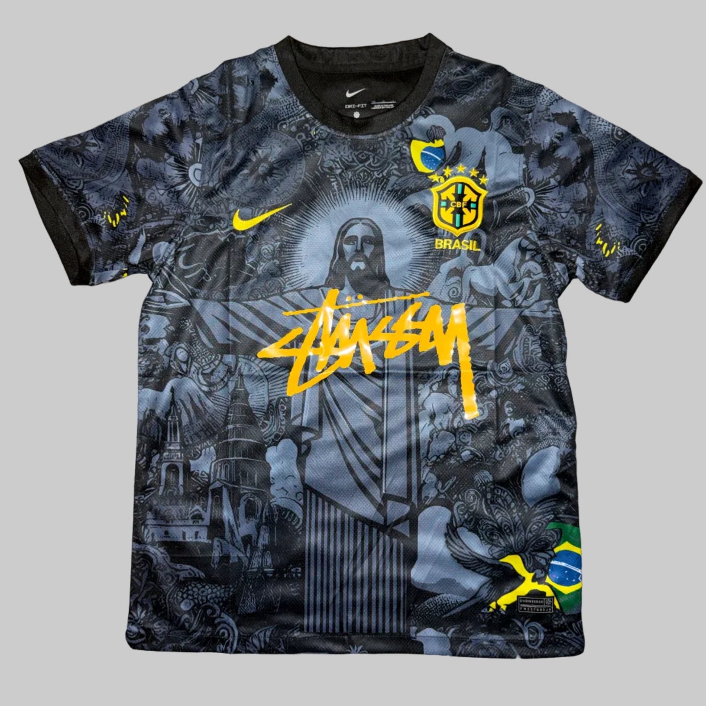 Tricou Brazilia x Stussy Special Edition JESUS