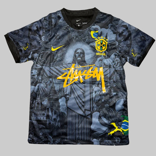 Tricou Brazilia x Stussy Special Edition JESUS