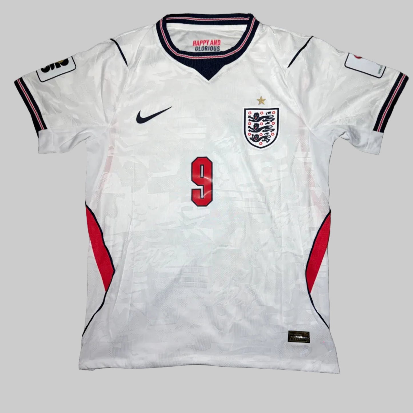 Tricou Anglia Home World CUP 2026 Kane Player Version