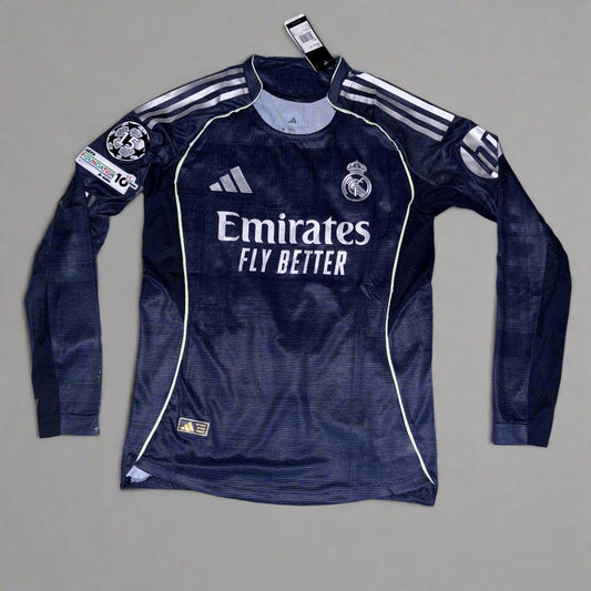 Tricou long-sleeve Real Madrid 25/26 Away